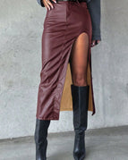 Burgundy / S