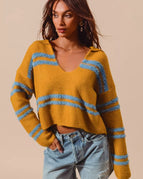 MUSTARD/DT BLUE / S