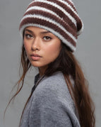 Brown/White / One Size